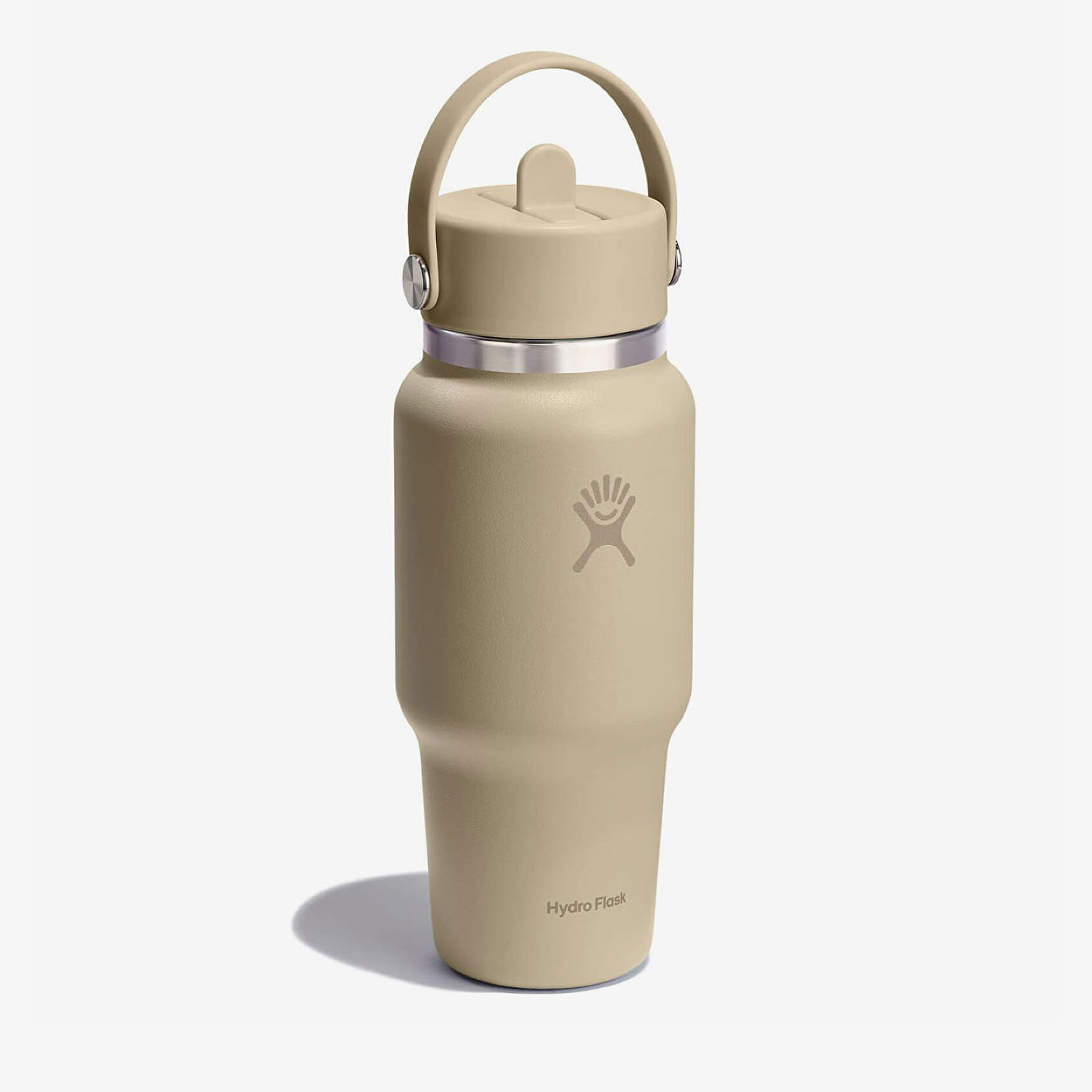 Пляшка для пиття Hydro Flask 709ml Wide Flex Straw Travel Bottle бежевий | WT24CFS114, 1