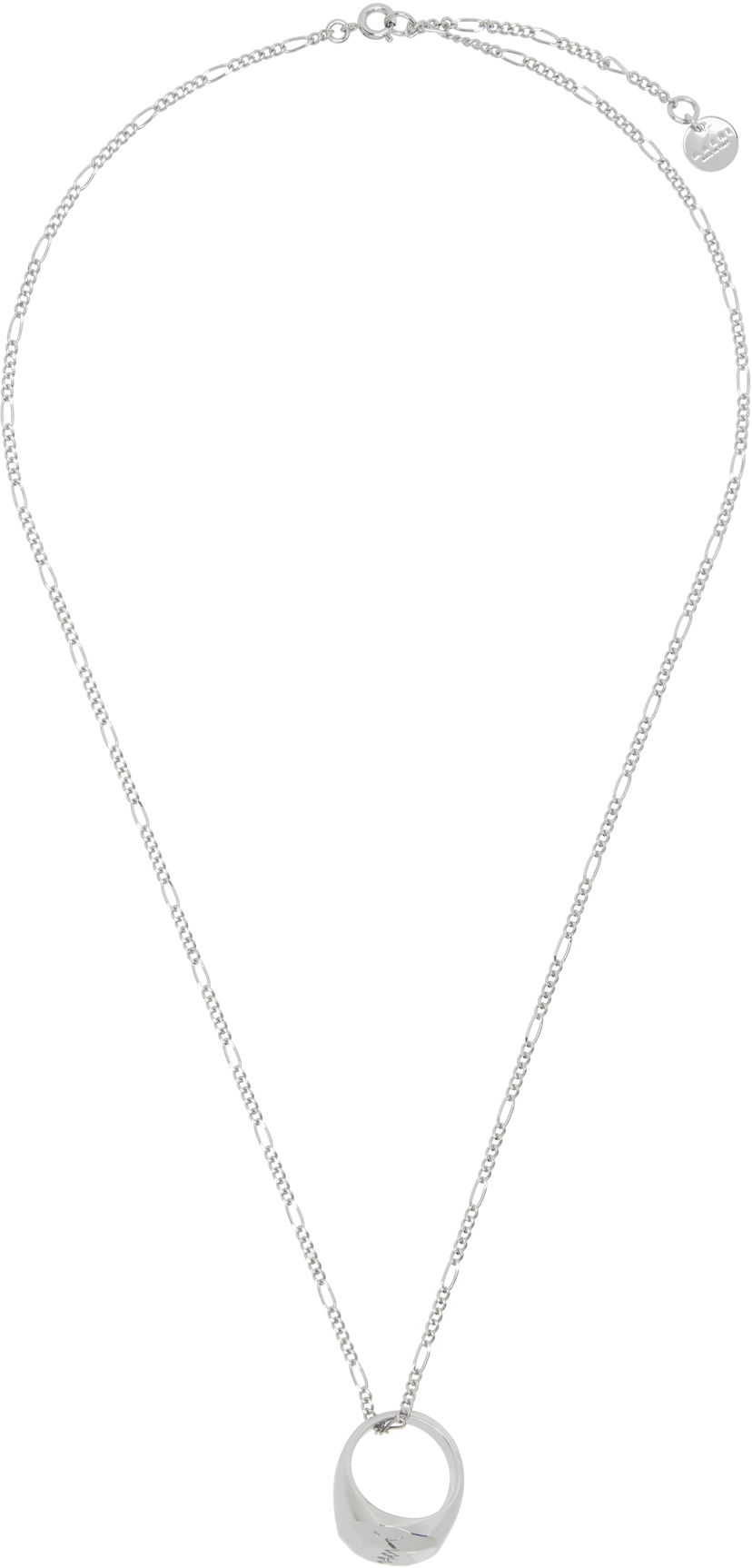 Кольє Marni Marni Ring Pendant Necklace Металік | COZB0131A0 M2000