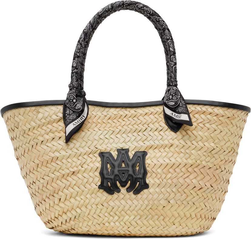 сумка-тоут AMIRI AMIRI MA Raffia Macro Tote бежевий | AWBGTO1001