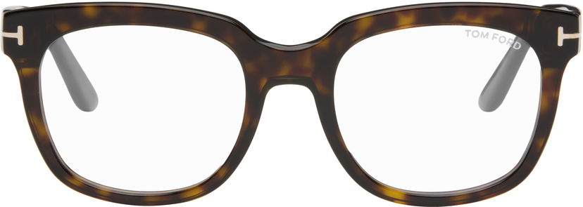 Сонцезахисні окуляри Tom Ford Tom Ford Full Rim Square Acetate Glasses Коричневий | FT5537-B_52052