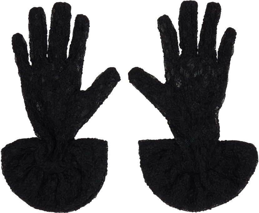 Рукавички Anna Sui Anna Sui Short Lace Gloves чорний | 1125L94