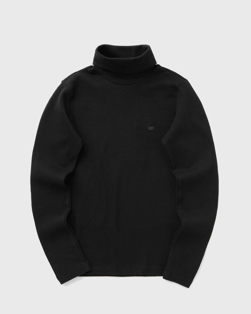 Футболка Carhartt WIP Philipa Long Sleeve Mockneck T-Shirt чорний | I035470-89.XX