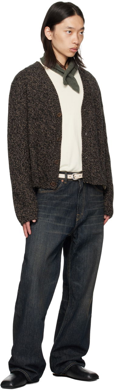 Ремені OUR LEGACY Textured Leather Buckle Belt бежевий | A4258CCW, 1