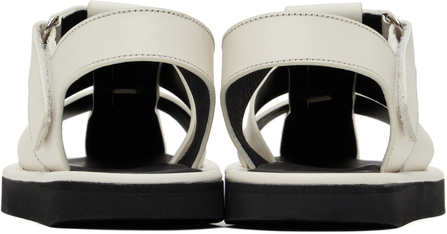Догляд за взуттям Studio Nicholson Studio Nicholson Cassius Sandals білий | CASSIUS SNW - 1380, 1