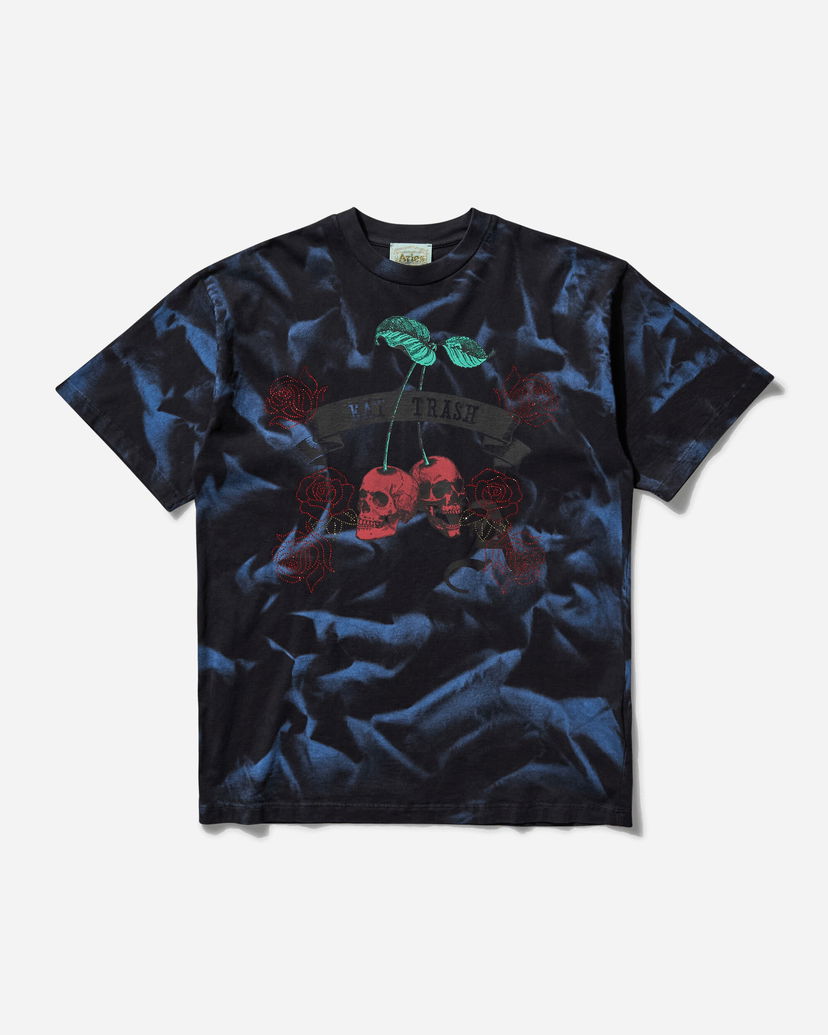 Футболка Aries Sprayed Trash Cherries T-Shirt чорний | AR6001503 MLT
