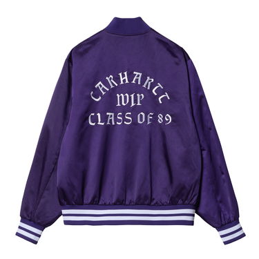Куртка бомбер Carhartt WIP Class of 89 Bomber Jacket Фіолетовий | I032992_23O_XX, 1