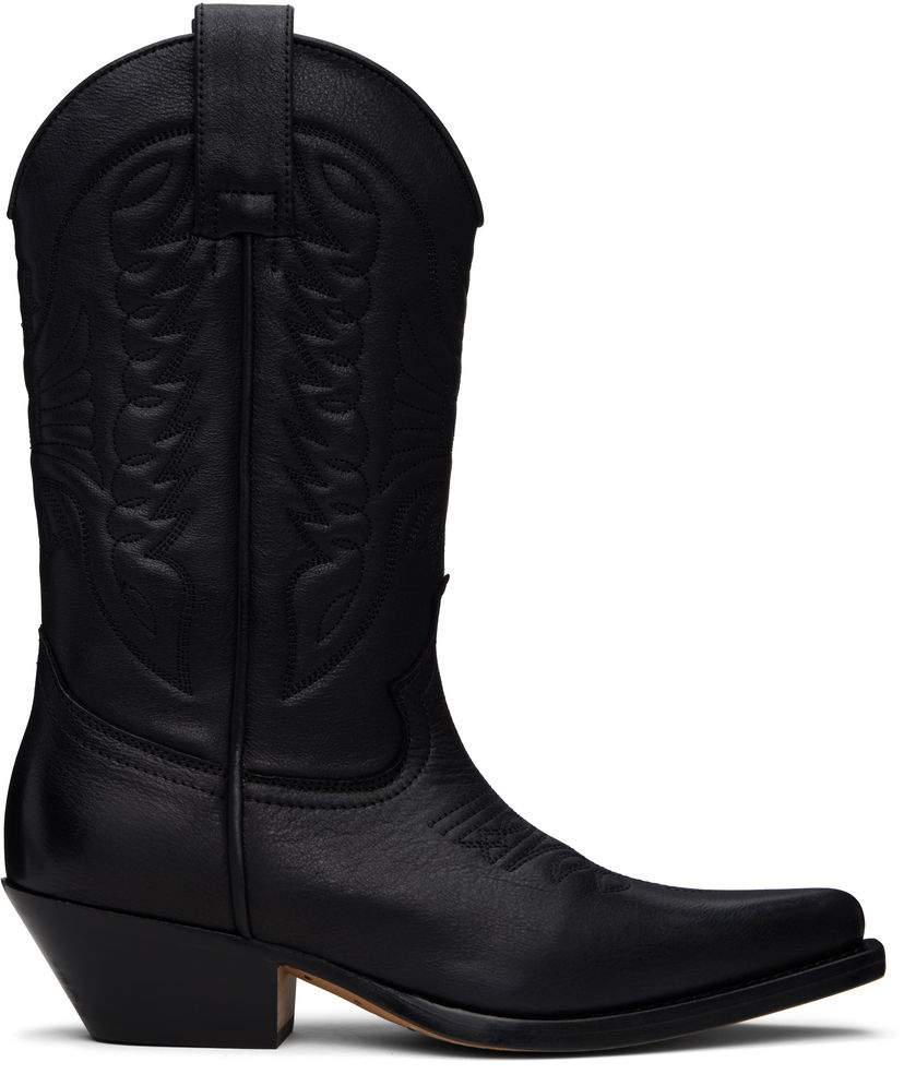 Кросівки та взуття Maison Margiela MM6 Maison Margiela Texas Boots чорний | S66WW0093 P8298