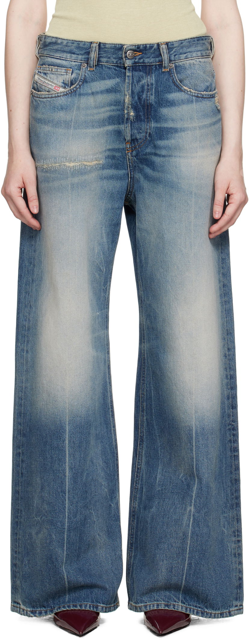 Джинси Diesel Relaxed 1996 D-Sire 09l47 Jeans Синій | A06925 09L47