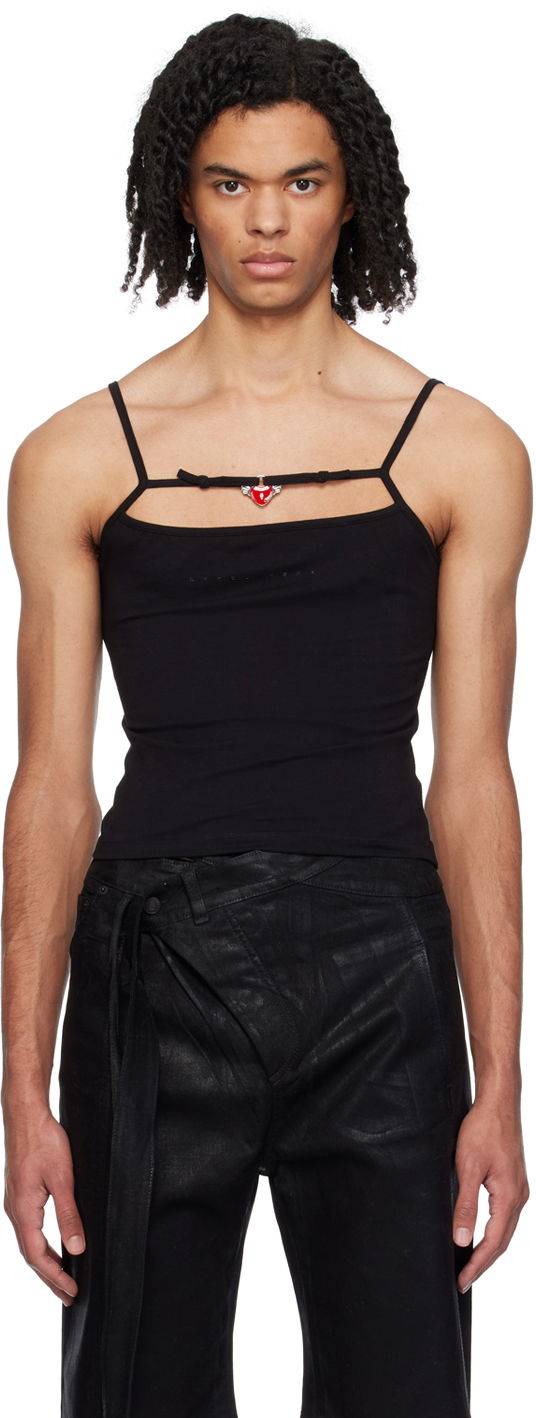 Безрукавка Ottolinger Ottolinger Charmed Tank Top чорний | 1503801