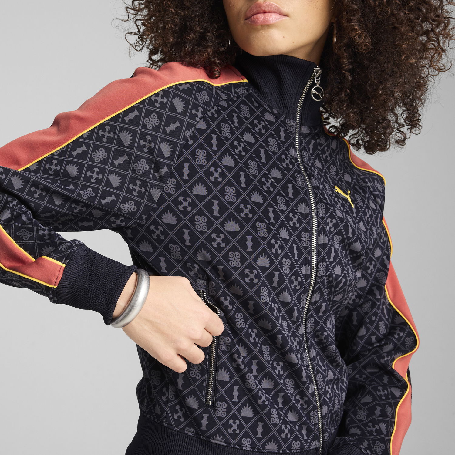 Вітровка Puma Road To Unity Printed T7 Track Jacket чорний | 629792_16, 1