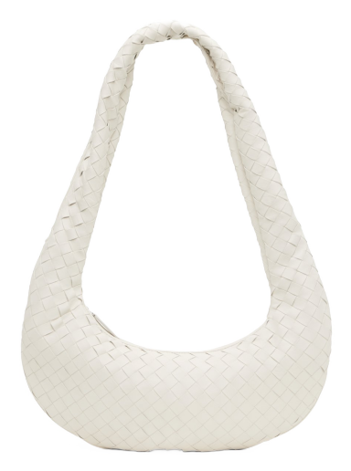 Сумка Bottega Veneta Zip Bag білий | 755618 VCRL0