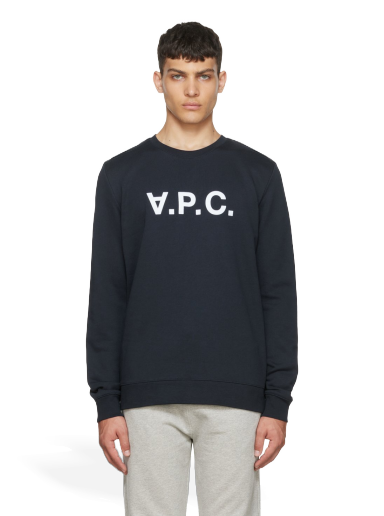 Світшоти A.P.C. Cotton темно-синій | COECQ-H27378