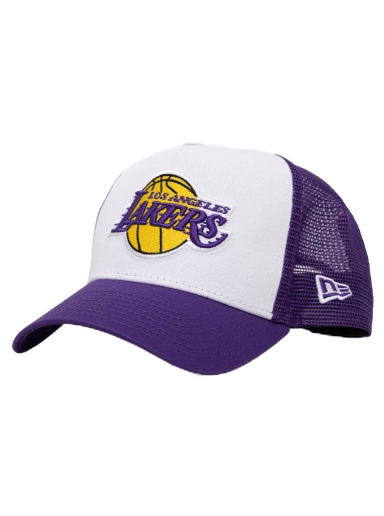 Кепка New Era 940 Af Trucker Nba Team Clear Black Los Angeles Lakers Cap Фіолетовий | 60348857.WHITRPTRP