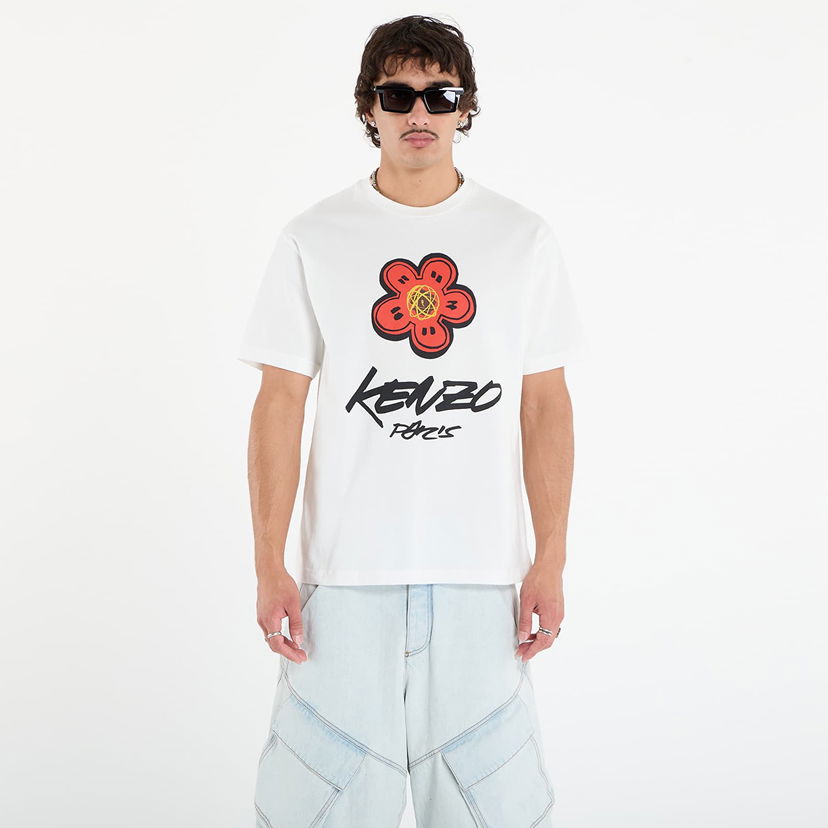 Футболка KENZO KENZO x FUTURA 2000 T-Shirt білий | FF65TS2654SG.02