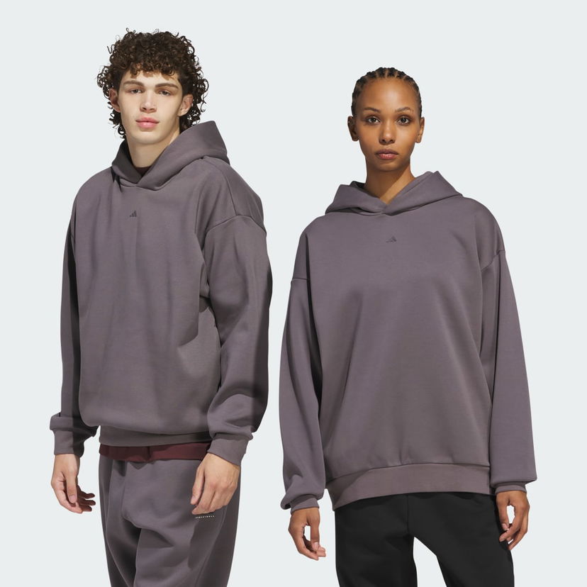 Світшоти adidas Performance Basketball Fleece Hoodie Фіолетовий | JL6873