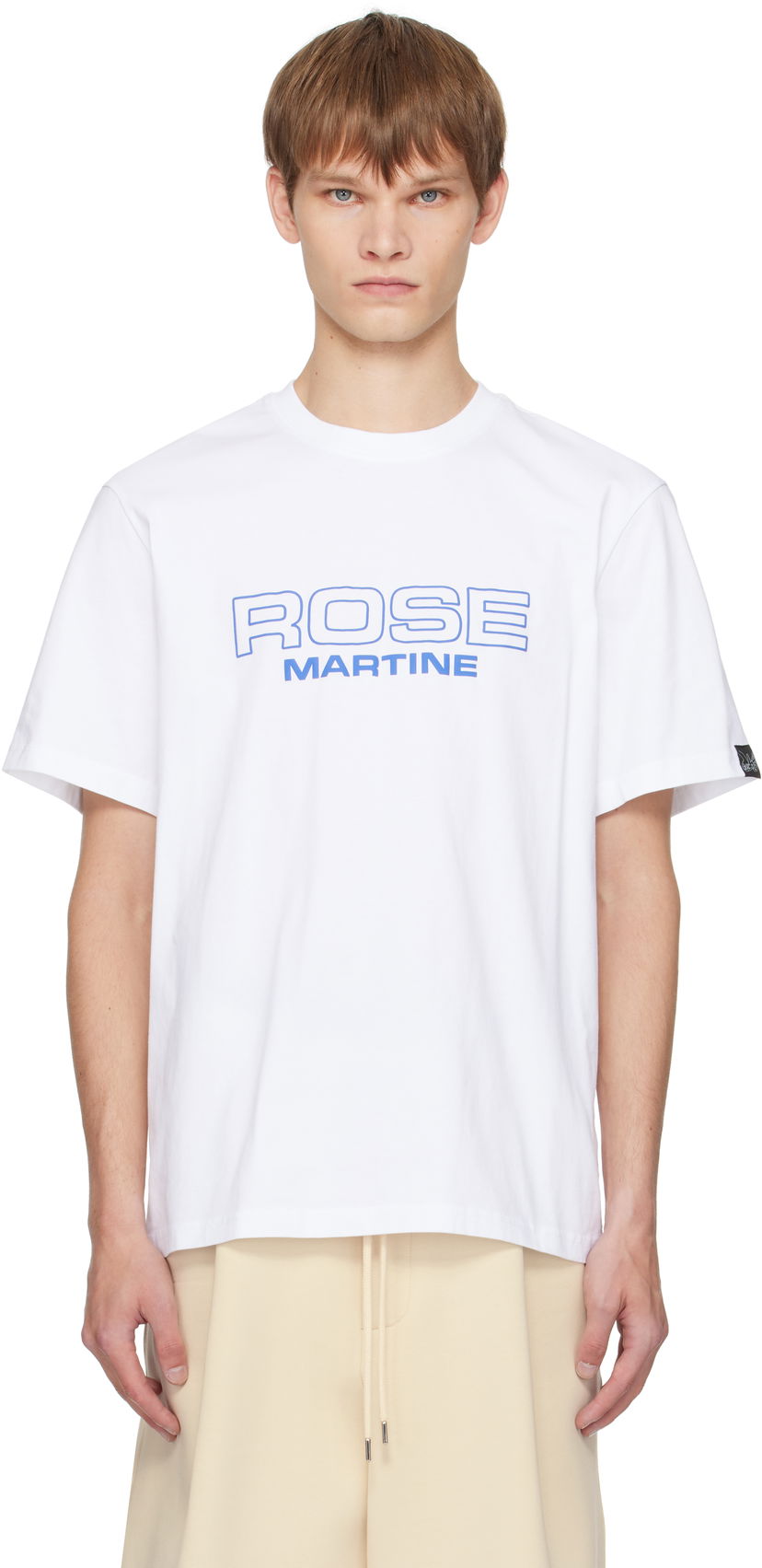 Футболка Martine Rose Martine Rose Classic T-Shirt білий | 603JE01000CW