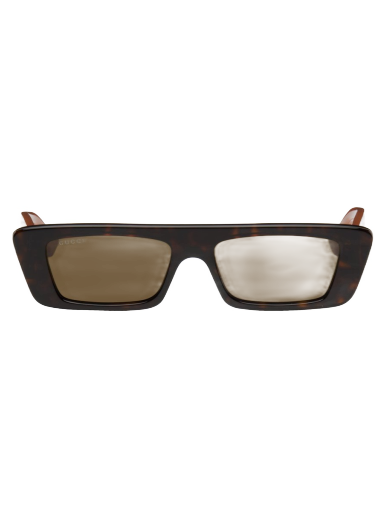 Сонцезахисні окуляри Gucci Tortoiseshell Rectangular чорний | GG1331S-003