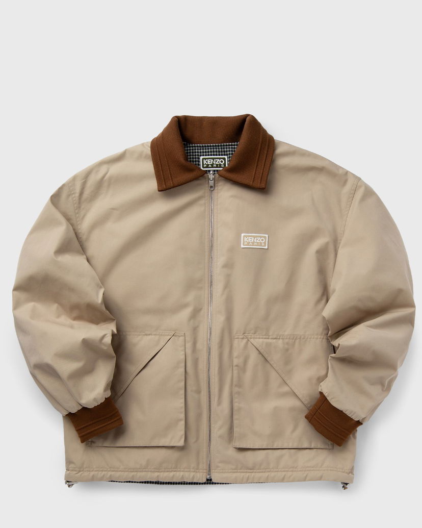 Куртка бомбер KENZO REVERSIBLE ELEVATED COACH JACKET бежевий | FE65BL0639OI.11