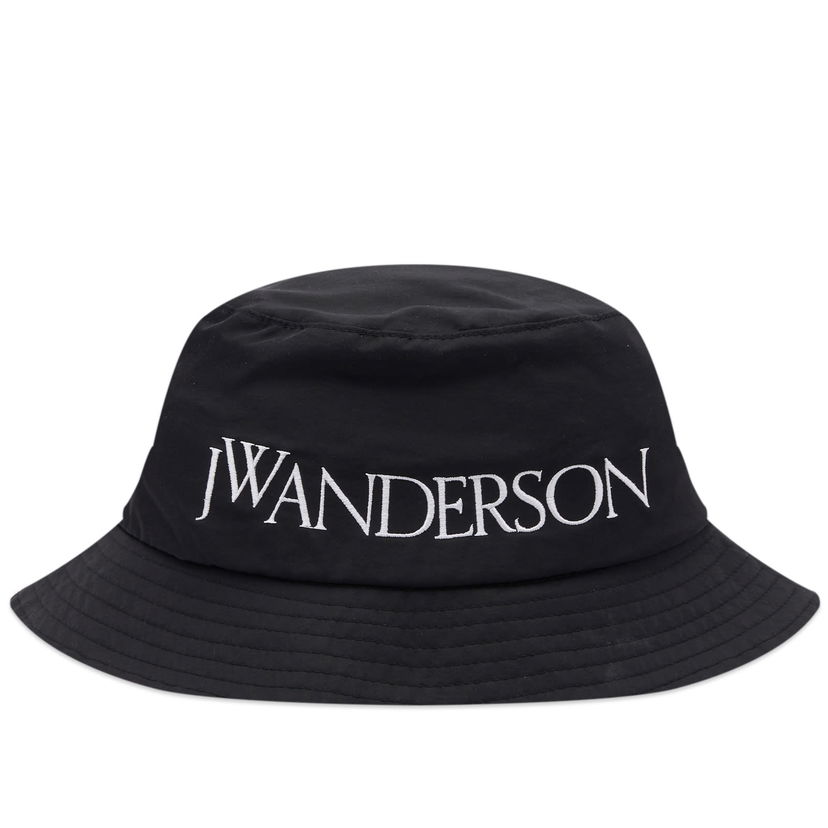 Капелюх JW Anderson Logo Bucket чорний | AC0347-FA0214-999