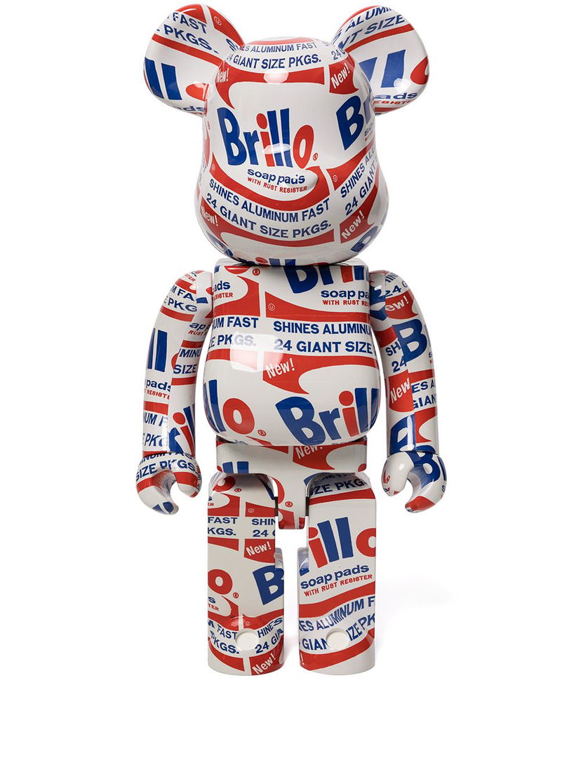 Колекційний Medicom Toy Andy Warhol Brillo 1000% Be@rbrick figurine - Red Різнокольоровий | BERBRICKANDYWARHOLBRILLO100016727947