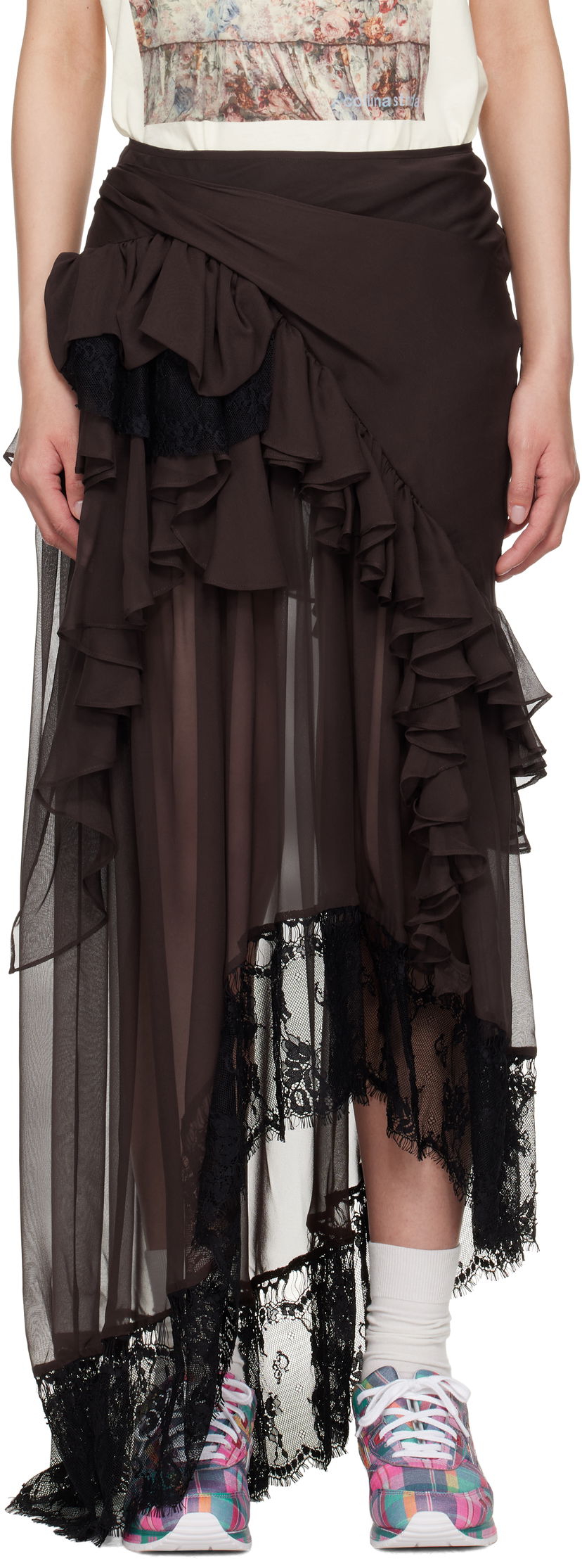 Спідниця Collina Strada Collina Strada Angelica Maxi Skirt Коричневий | XX7012
