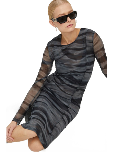 плаття Samsoe Samsoe Josie Dress Сірий | F22300114