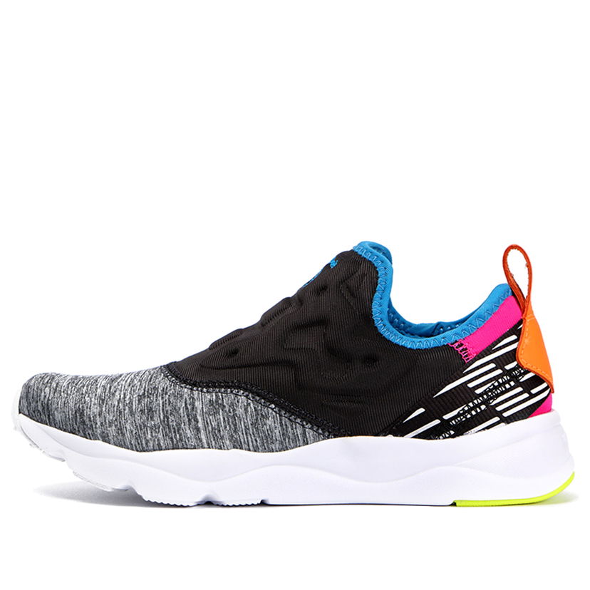 Кросівки та взуття Reebok FuryLite Slip-On Lux чорний | AQ9243