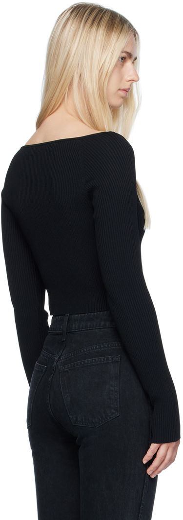 Cветр Moschino Designer Cutout Knit Top чорний | 242K10915, 2