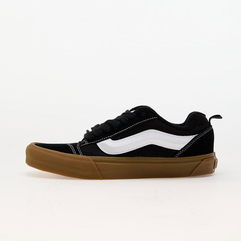 Скейтбординг Vans Knu Skool Black/ Gum чорний | VN0009QCB9M1
