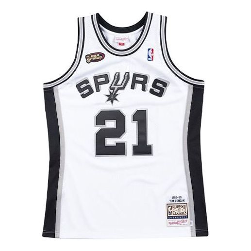 Джерсі Mitchell & Ness Mitchell & Ness San Antonio Spurs Basketball Jersey білий | AJY4EL18027-SASWHIT98TDU