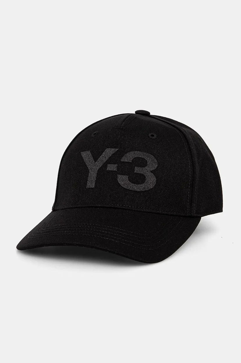 Кепка Y-3 Smooth Y-3 Logo Cap чорний | JN8678.M