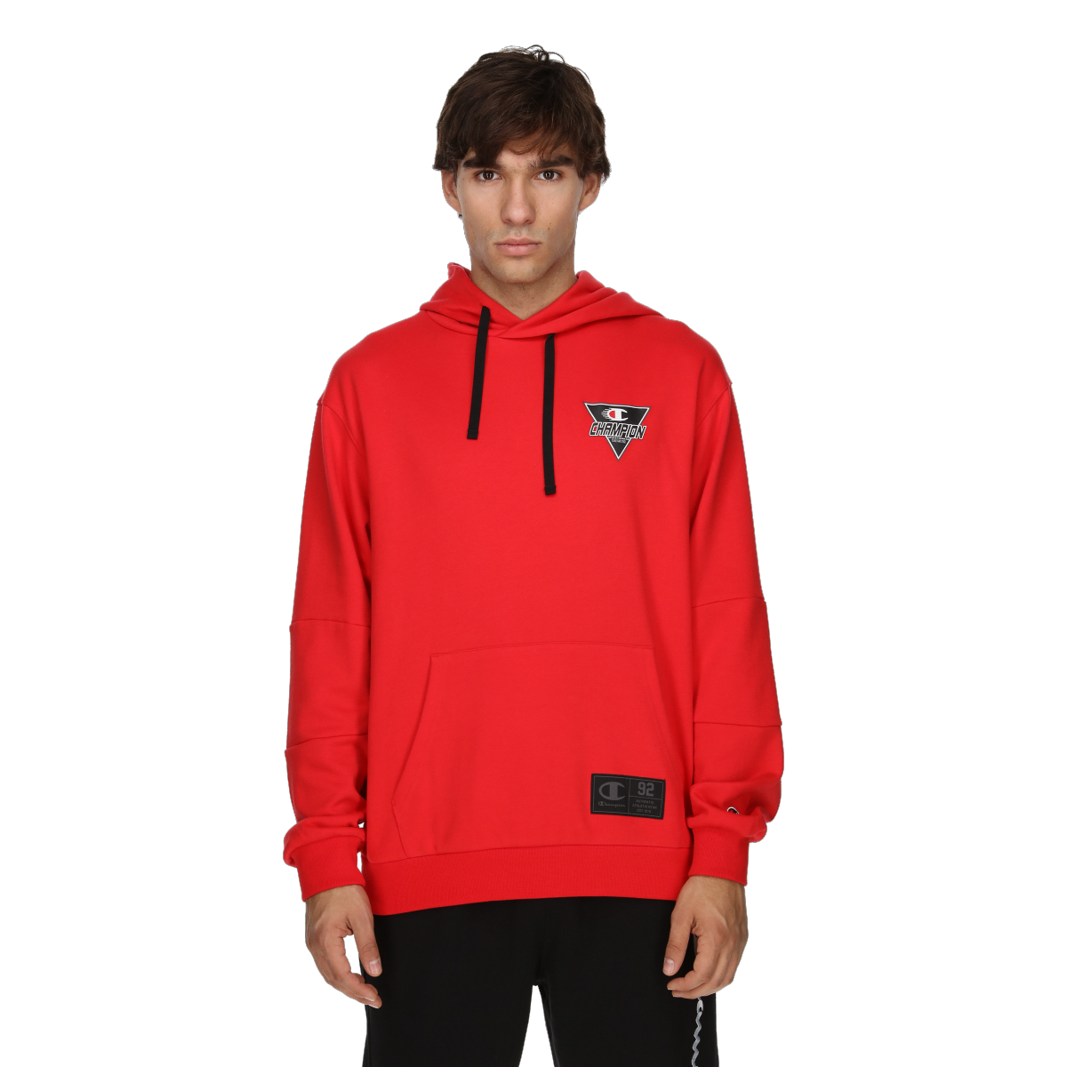 Світшоти Champion Athletic Division 92 Hoodie with Graphic Badge Червоний | 220363-RS011, 0