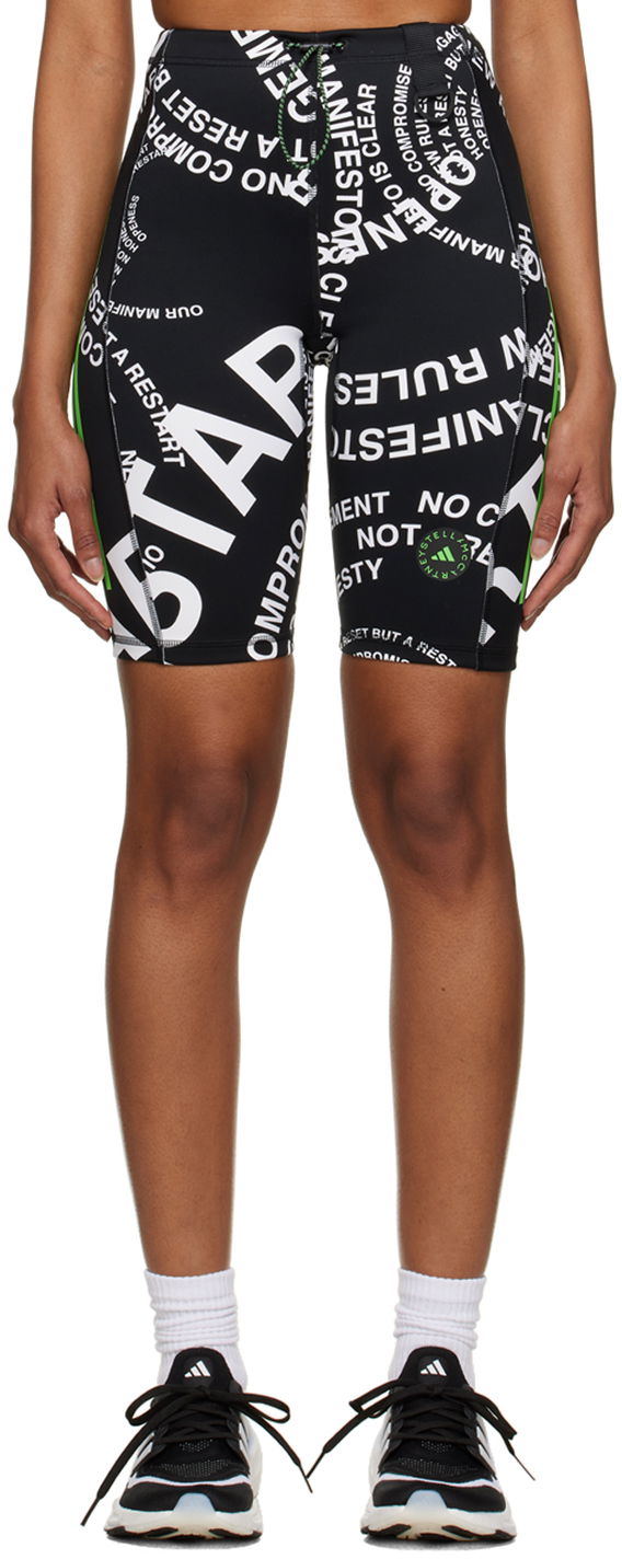 Шорти adidas Performance Stella McCartney x Black TrueCasuals Shorts чорний | HR4402