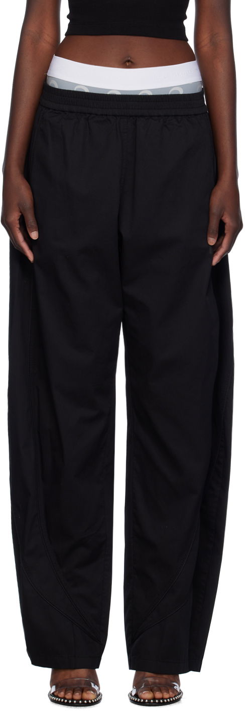 Штани Alexander Wang Trousers чорний | 4WC3244378