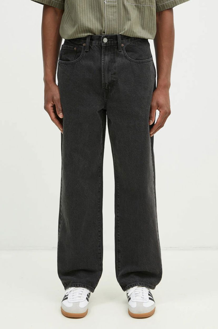 Джинси thisisneverthat thisisneverthat Regular Jeans чорний | TN243DPA5P01