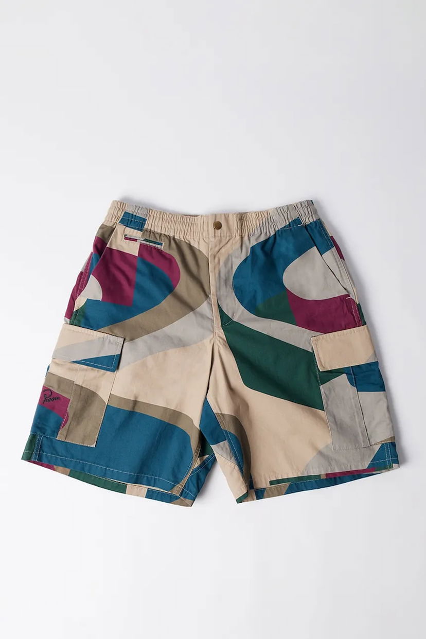 Шорти By Parra Parra The Wall Cargo Shorts Різнокольоровий | 53345