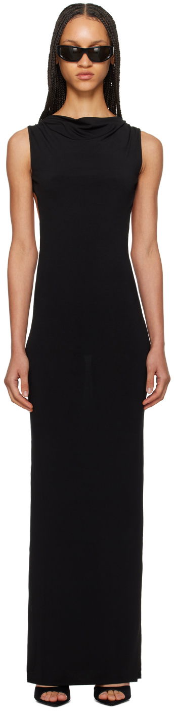 плаття Miaou Miaou Selena Maxi Dress чорний | 5047VISBLK