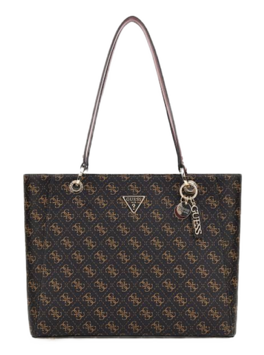 Сумочка GUESS Noelle 4G Logo Shopper чорний | HWQL7879250