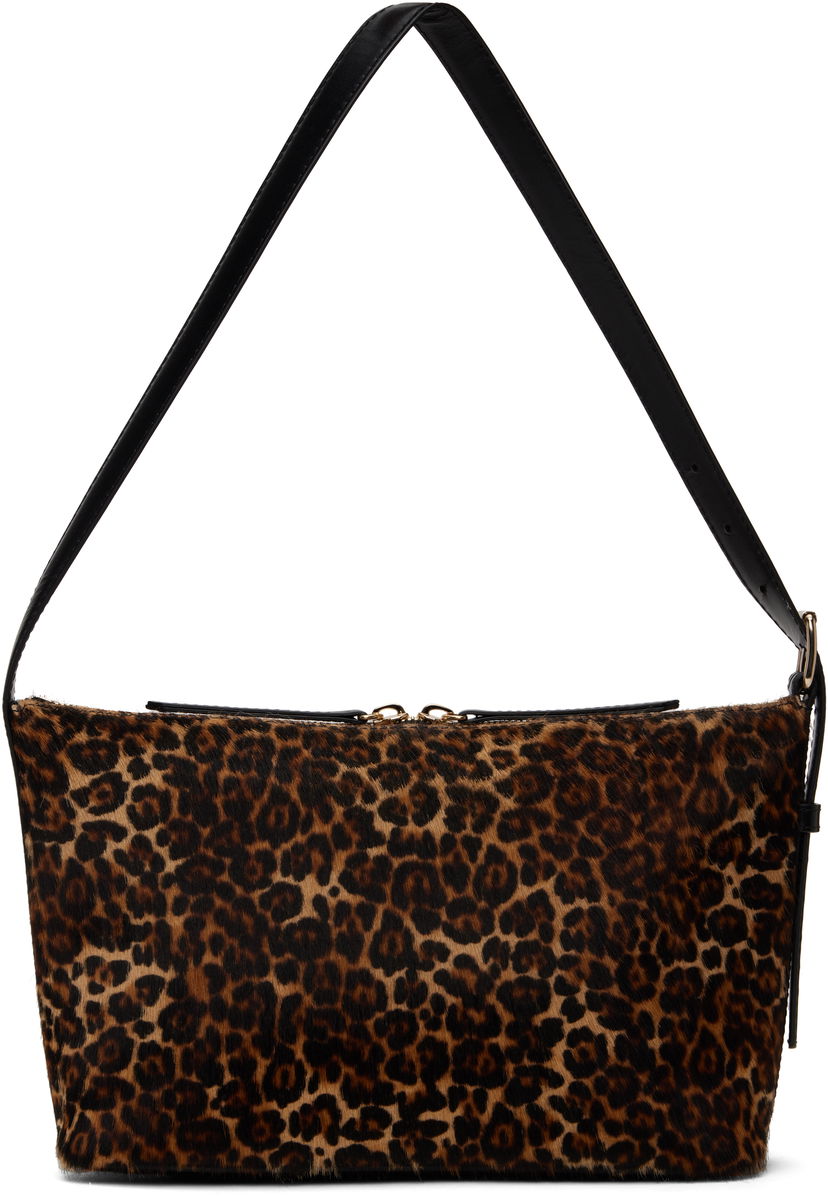 Сумка A.P.C. Leopard Print Shoulder Bag Коричневий | PXCAU-F61974