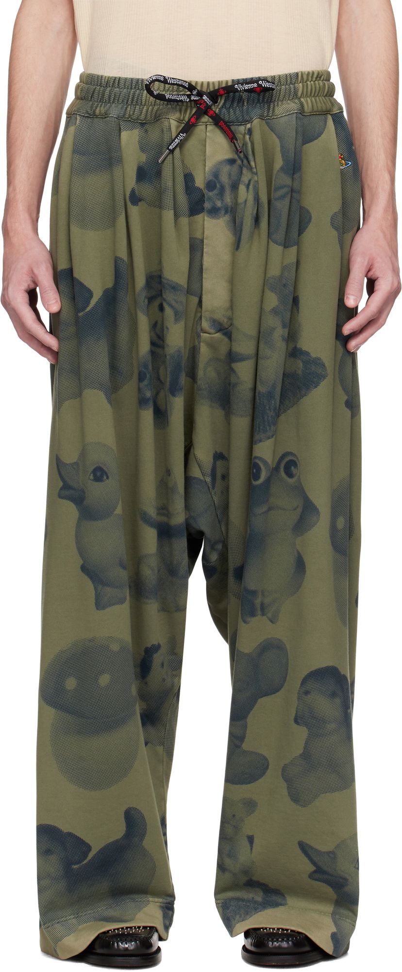 Спортивні штани Vivienne Westwood Vivienne Westwood Balloon Sweatpants Зелений | 3J01000U-J009H-