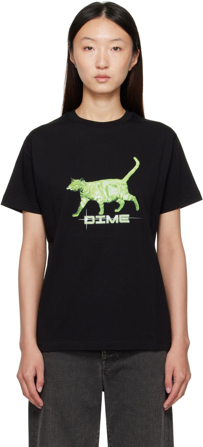 Футболка Dime Dime Splinter Graphic T-Shirt чорний | DIMESU2552BLK