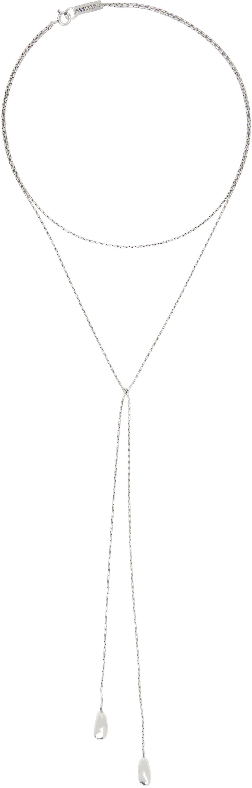 Кольє ISABEL MARANT Isabel Marant Shiny Day Lariat Necklace Металік | CO0098FA-B2B09B