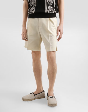 Шорти Dolce & Gabbana Dolce & Gabbana Gabardine Bermuda Shorts бежевий | GW0MAZFU6ZEW3796, 3