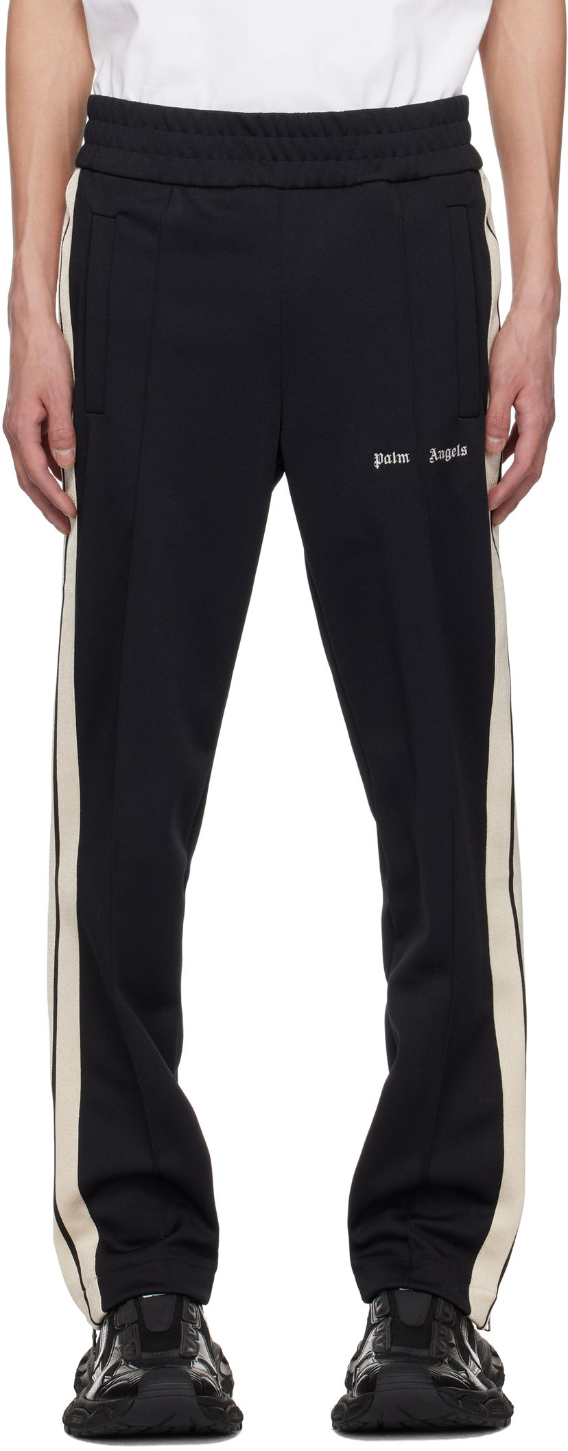 Спортивні штани Palm Angels Palm Angels Classic Logo Track Pants чорний | PMCJ020C99FAB0021003
