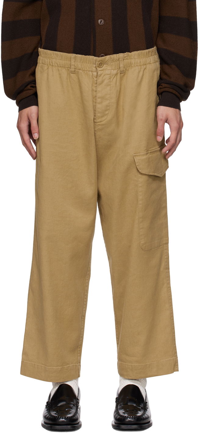 Штани карго YMC YMC Military Cargo Pants бежевий | P4VAI