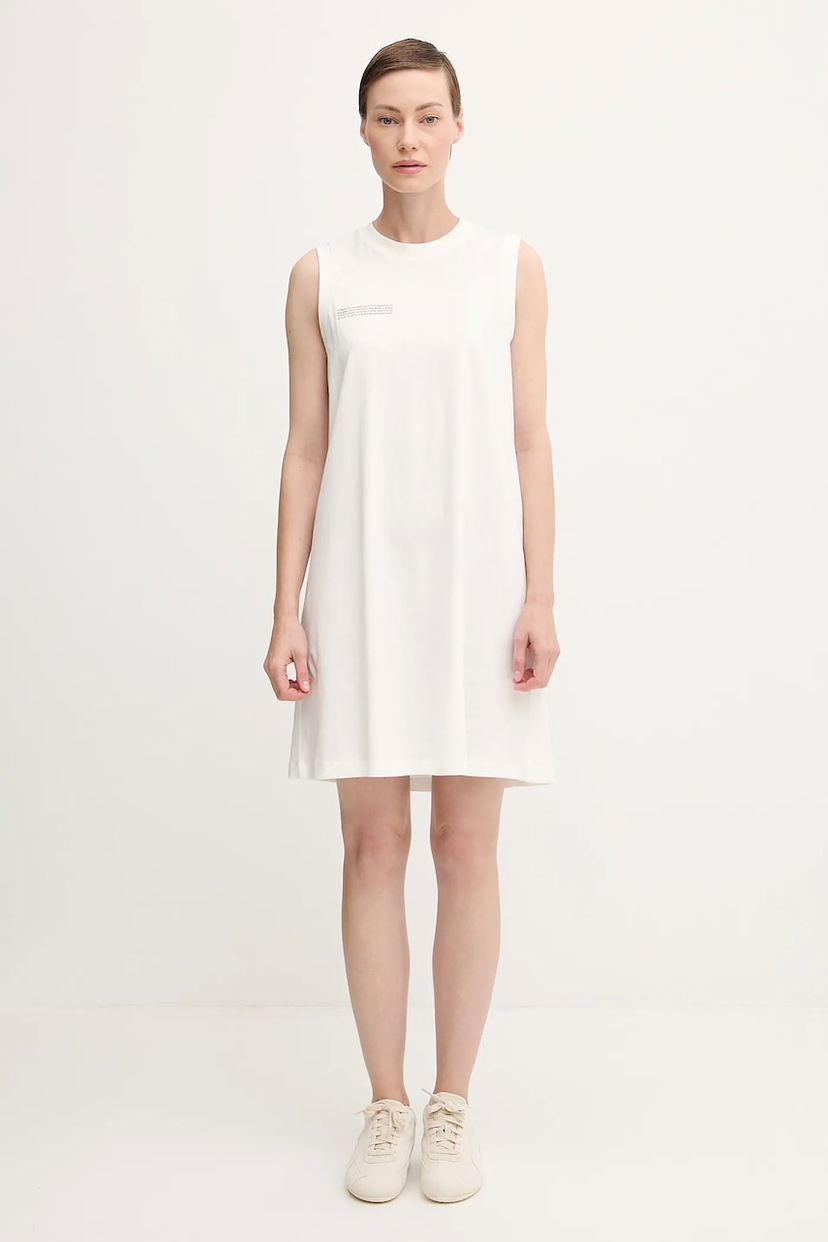 плаття PANGAIA Pangaia Midweight Mini Dress білий | 10002555