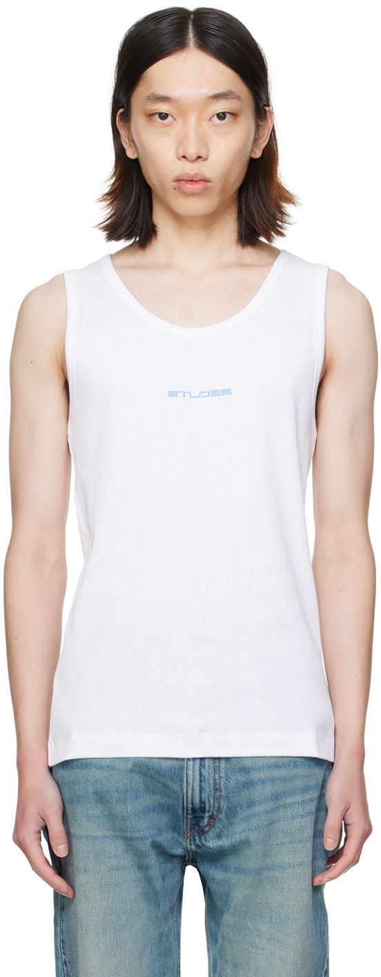 Безрукавка Études Pippen White Tank Top білий | E24MM161A03200