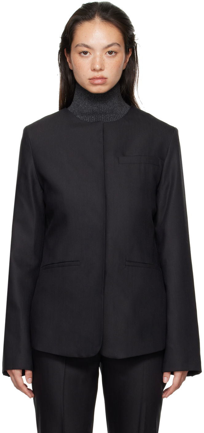 Куртка Loulou de Saison Loulou de Saison Lavena Blazer чорний | LAVENA