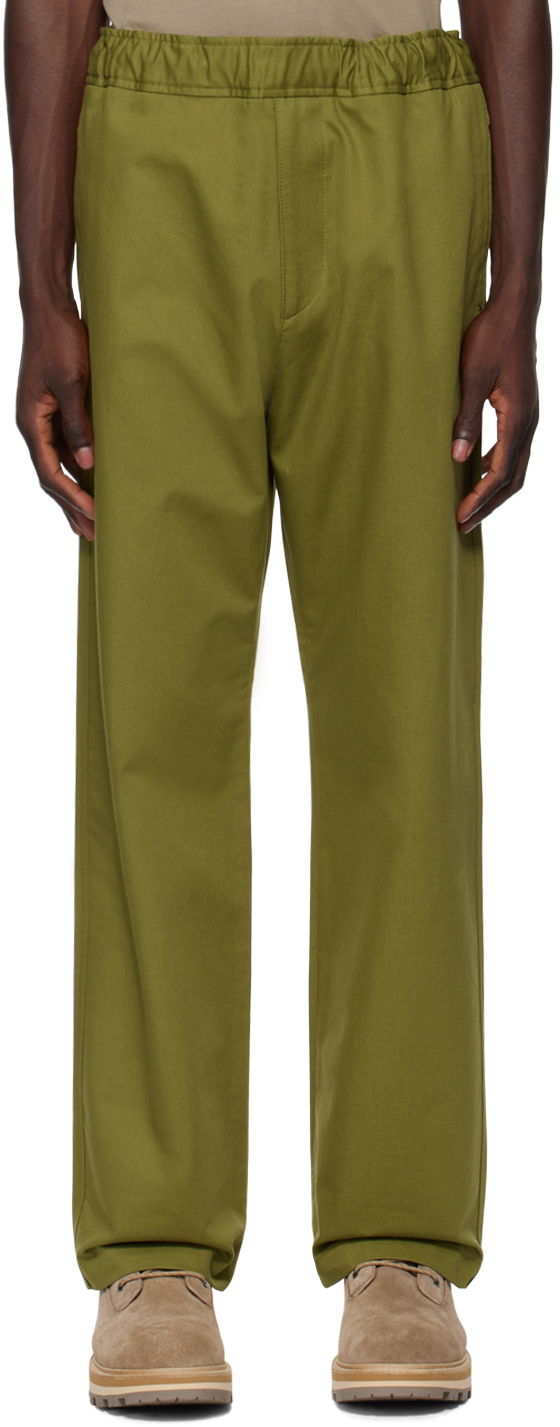 Штани Moncler Patch Trousers Зелений | J10912A00018596KM