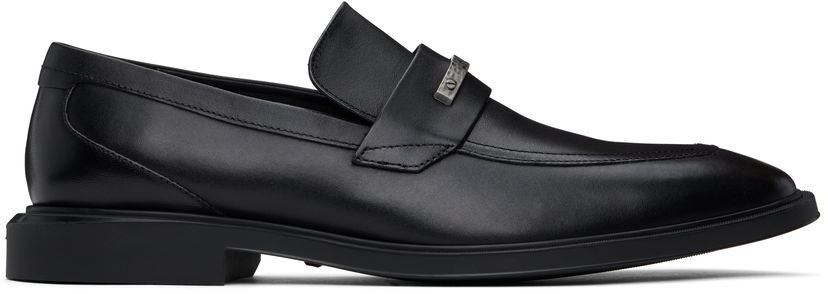 Одяг BOSS Hugo Leather Loafers чорний | 50536178
